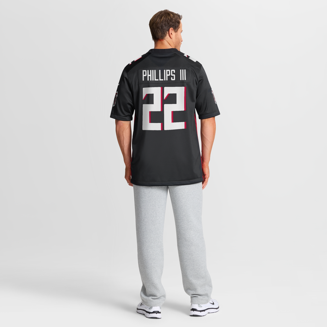 Clark Phillips III Atlanta Falcons Nike Black Team Game Jersey