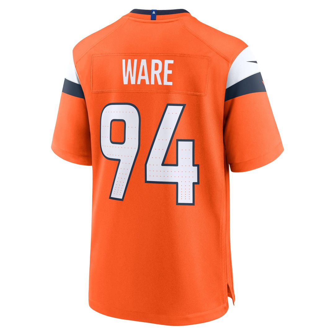 DeMarcus Ware Denver Broncos Nike Orange Team Retired Game Jersey