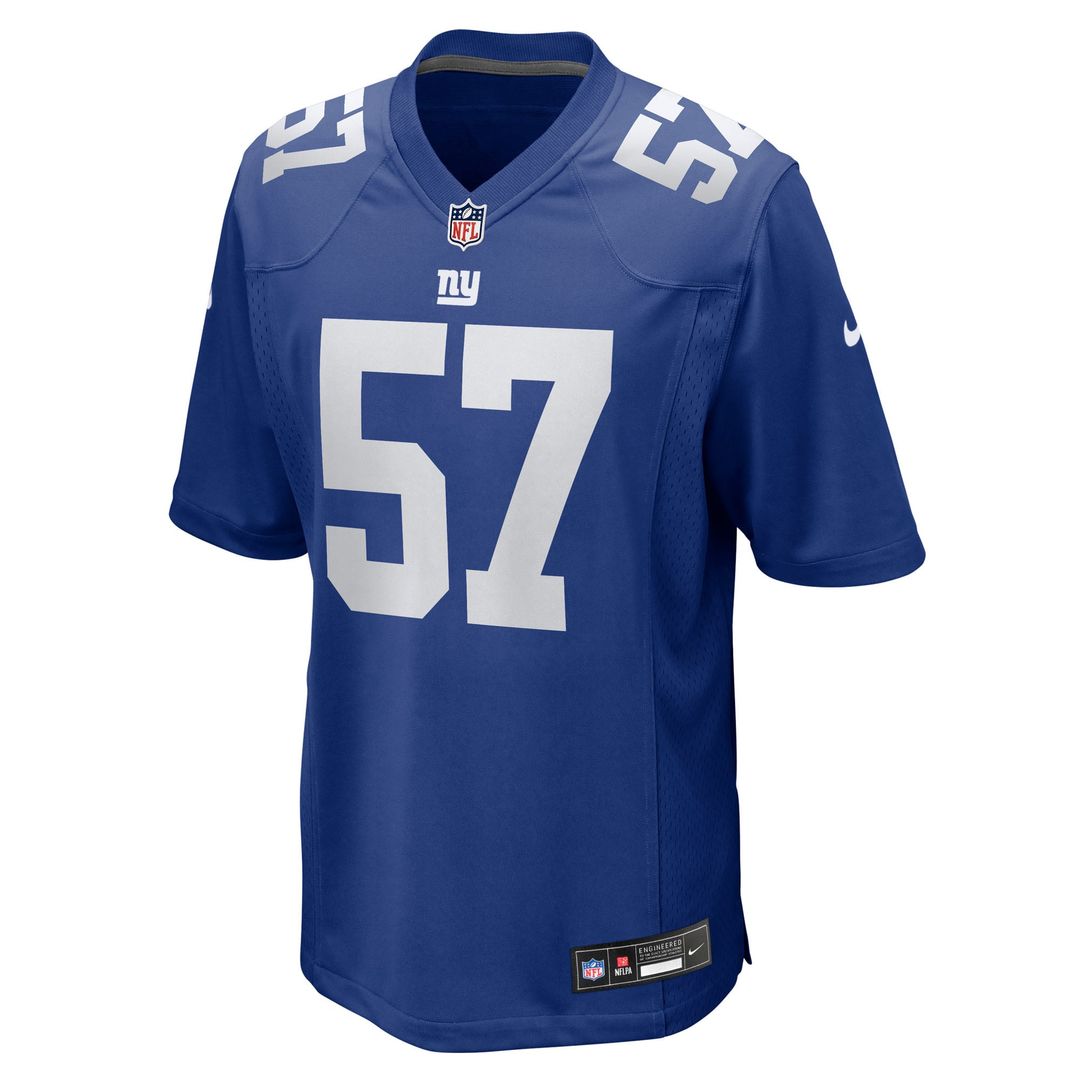 Chauncey Golston New York Giants Nike Royal Team Game Jersey