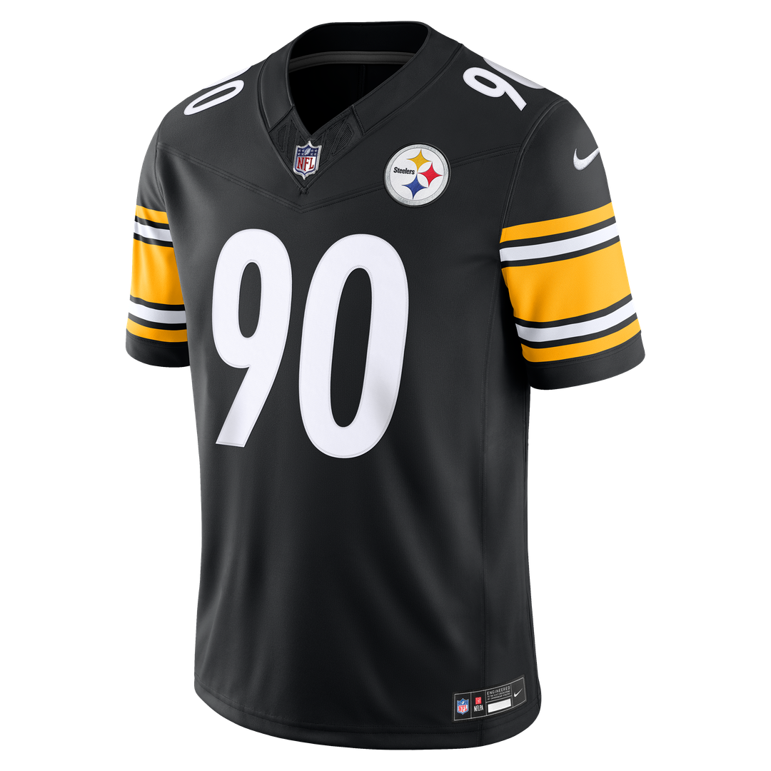 T.J. Watt Pittsburgh Steelers Nike Gold Alternate Vapor F.U.S.E. Stitched Limited Jersey