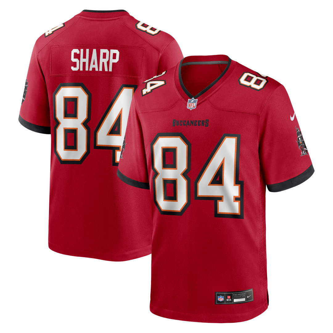 Bauer Sharp Tampa Bay Buccaneers Nike Red Team Game Jersey