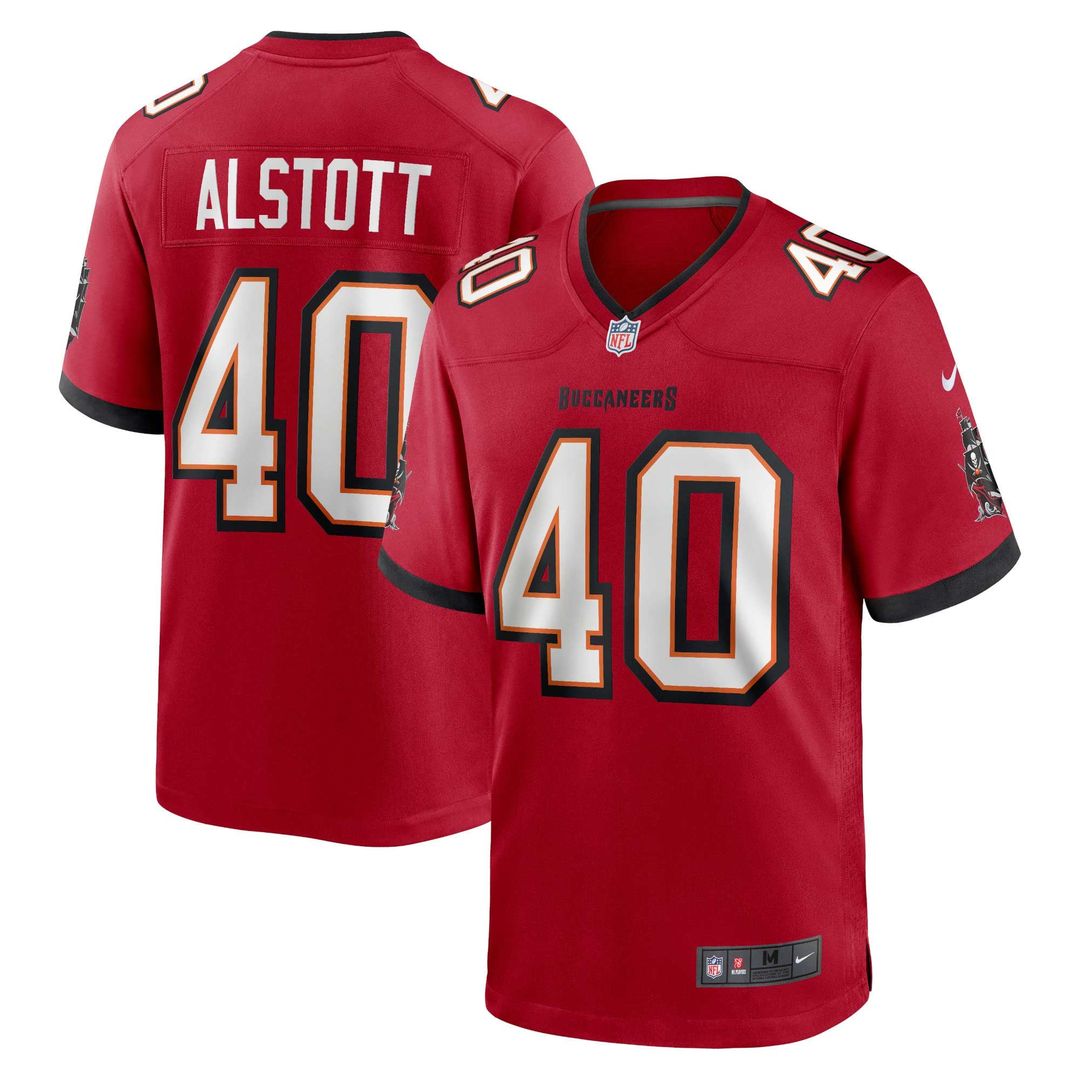 Mike Alstott Tampa Bay Buccaneers Nike Red Retired Player Game Jersey