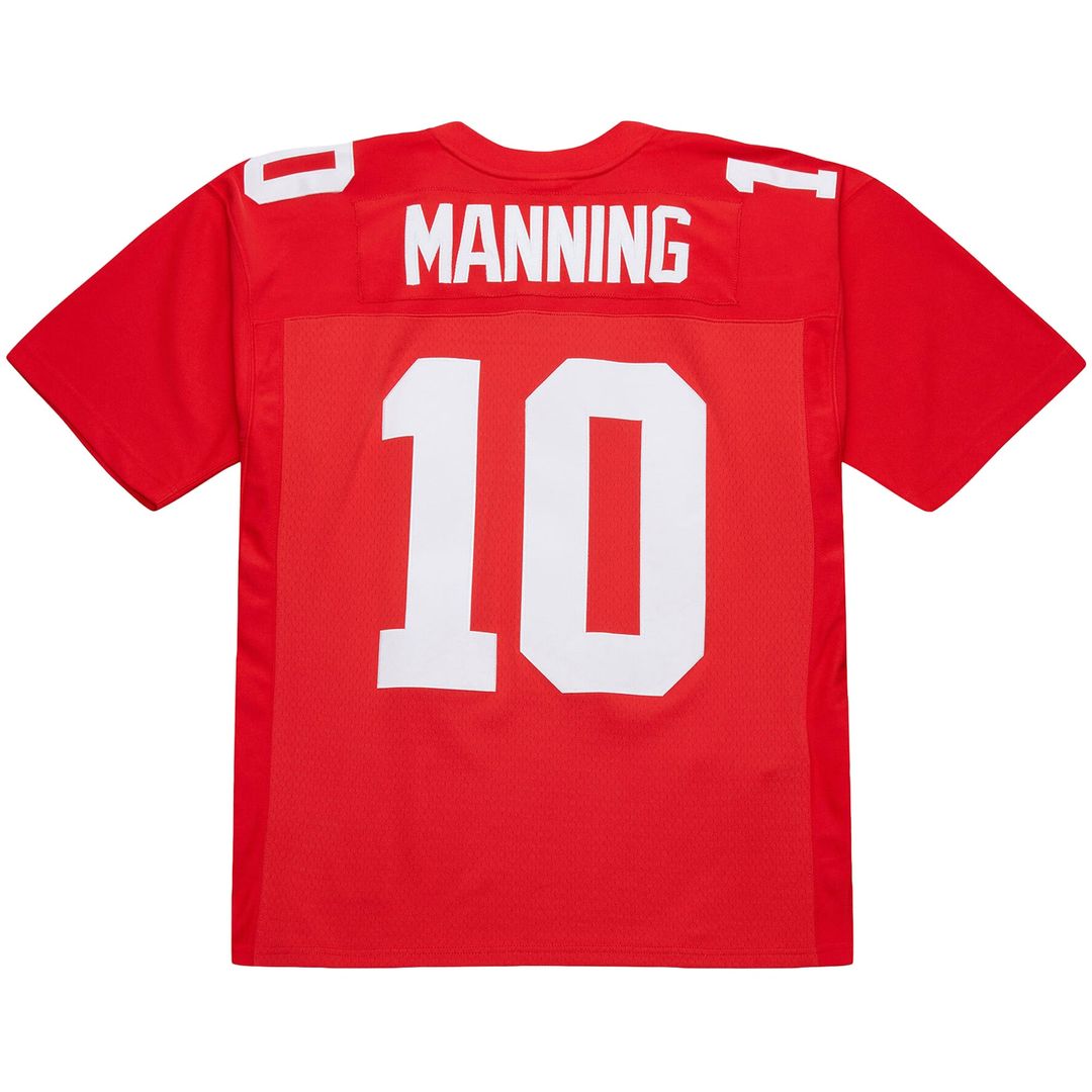Eli Manning New York Giants Mitchell & Ness Red 2004 Team Legacy Retired Player Big & Tall Jersey