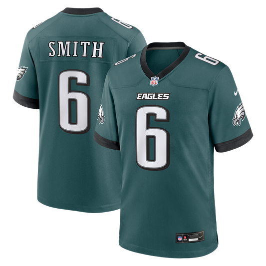 DeVonta Smith Philadelphia Eagles Nike Midnight Green Team Game Jersey