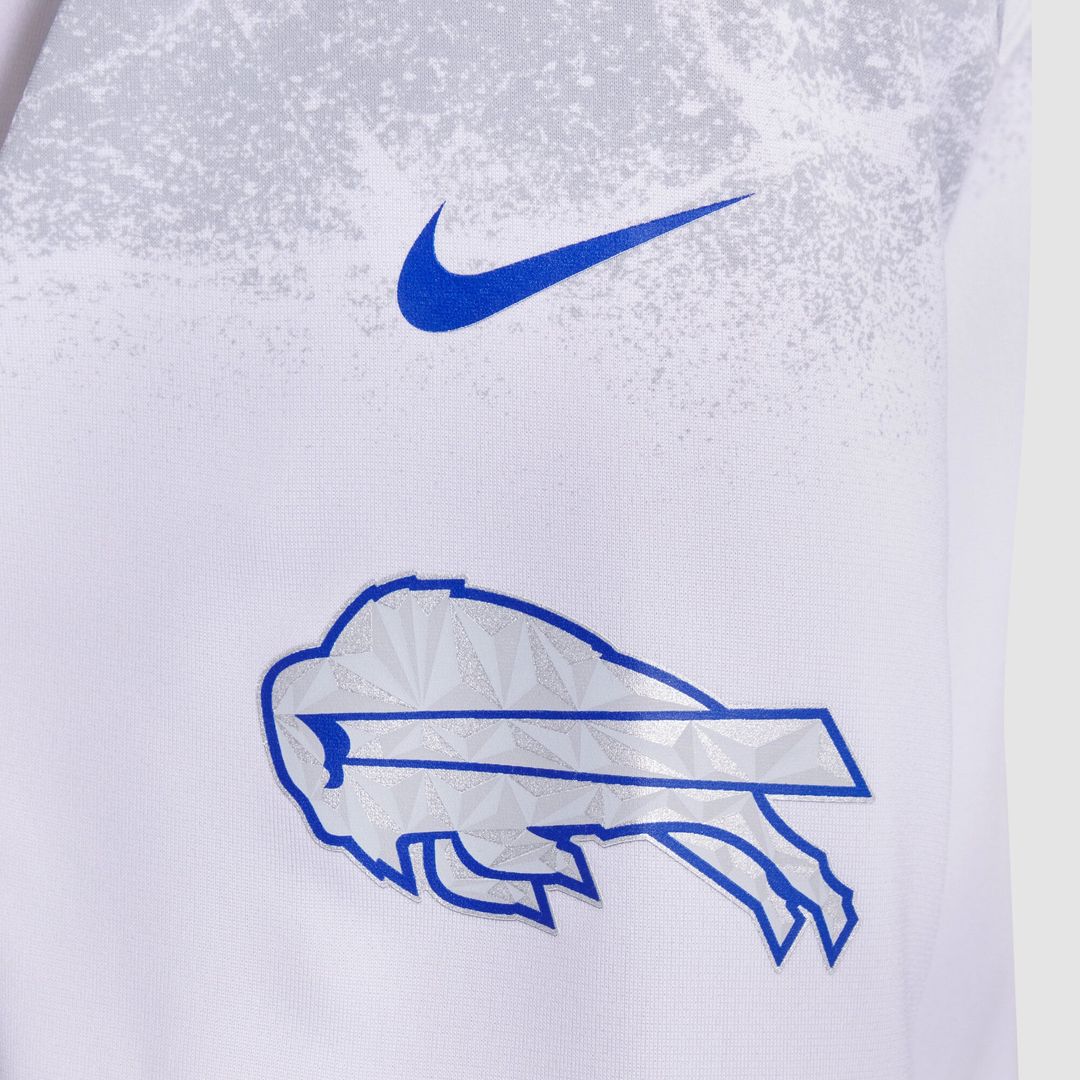 Keon Coleman Buffalo Bills Nike White Rivalries Collection Game Jersey