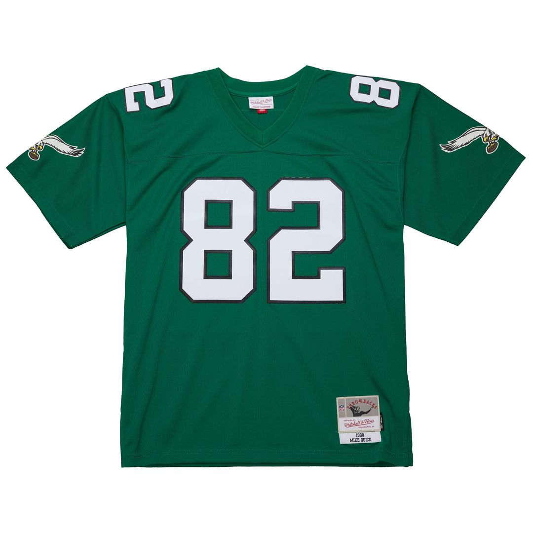 Mike Quick Philadelphia Eagles Mitchell & Ness Kelly Green Legacy Replica Jersey