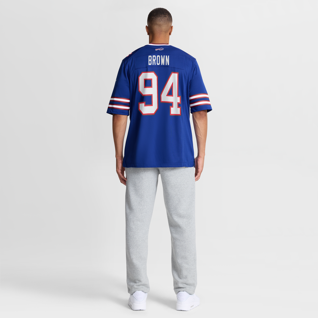 Andrew Brown Buffalo Bills Nike Royal Game Jersey