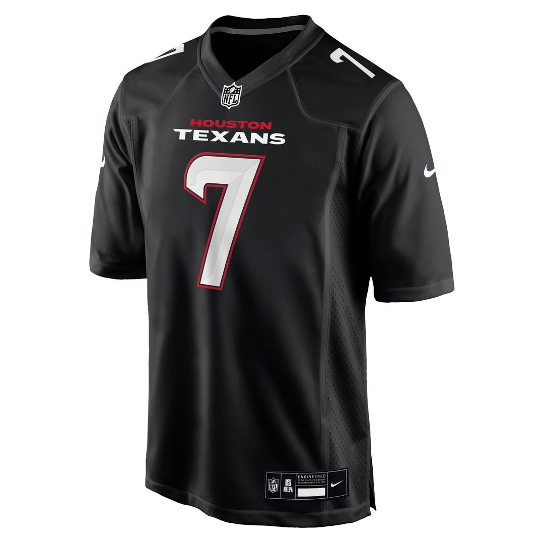 C.J. Stroud Houston Texans Nike Carbon Black Fashion Jersey