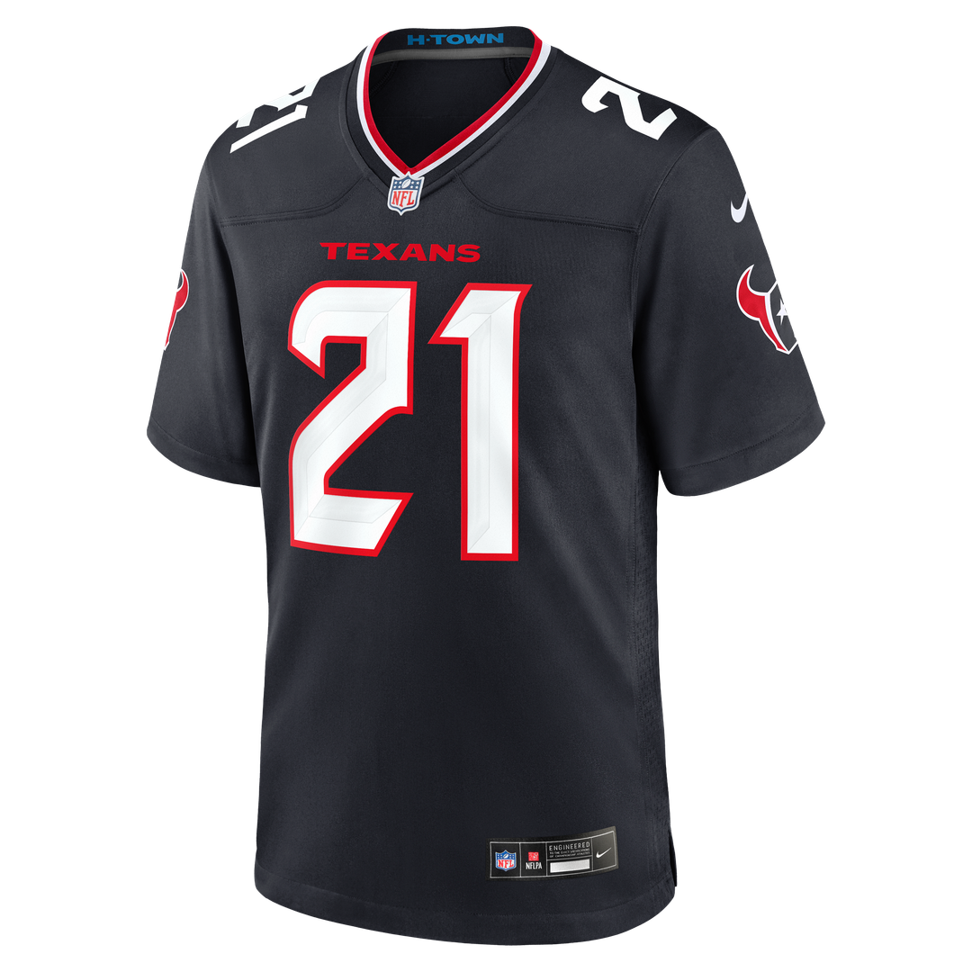 Nick Chubb Houston Texans Nike Navy Team Game Jersey