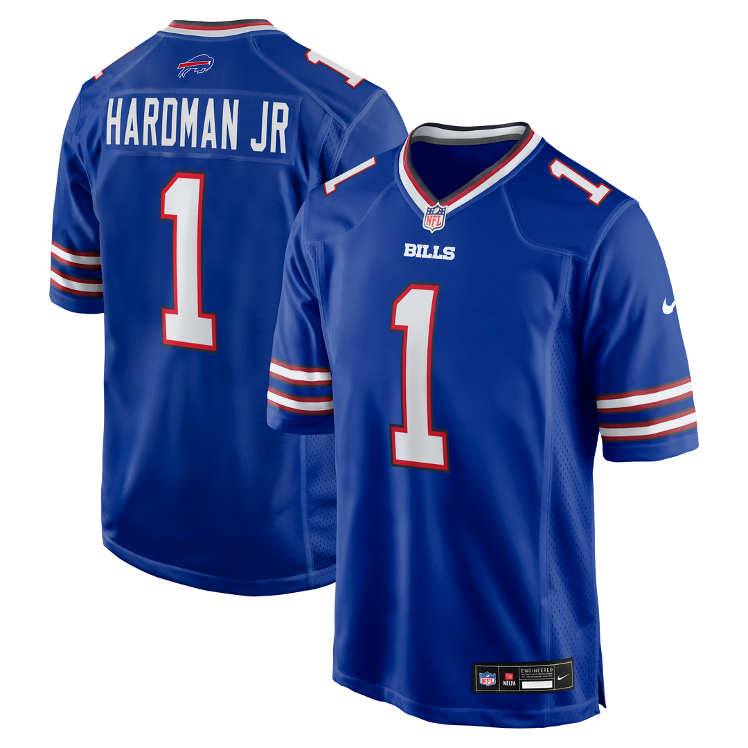 Mecole Hardman Buffalo Bills Nike Royal Team Game Jersey