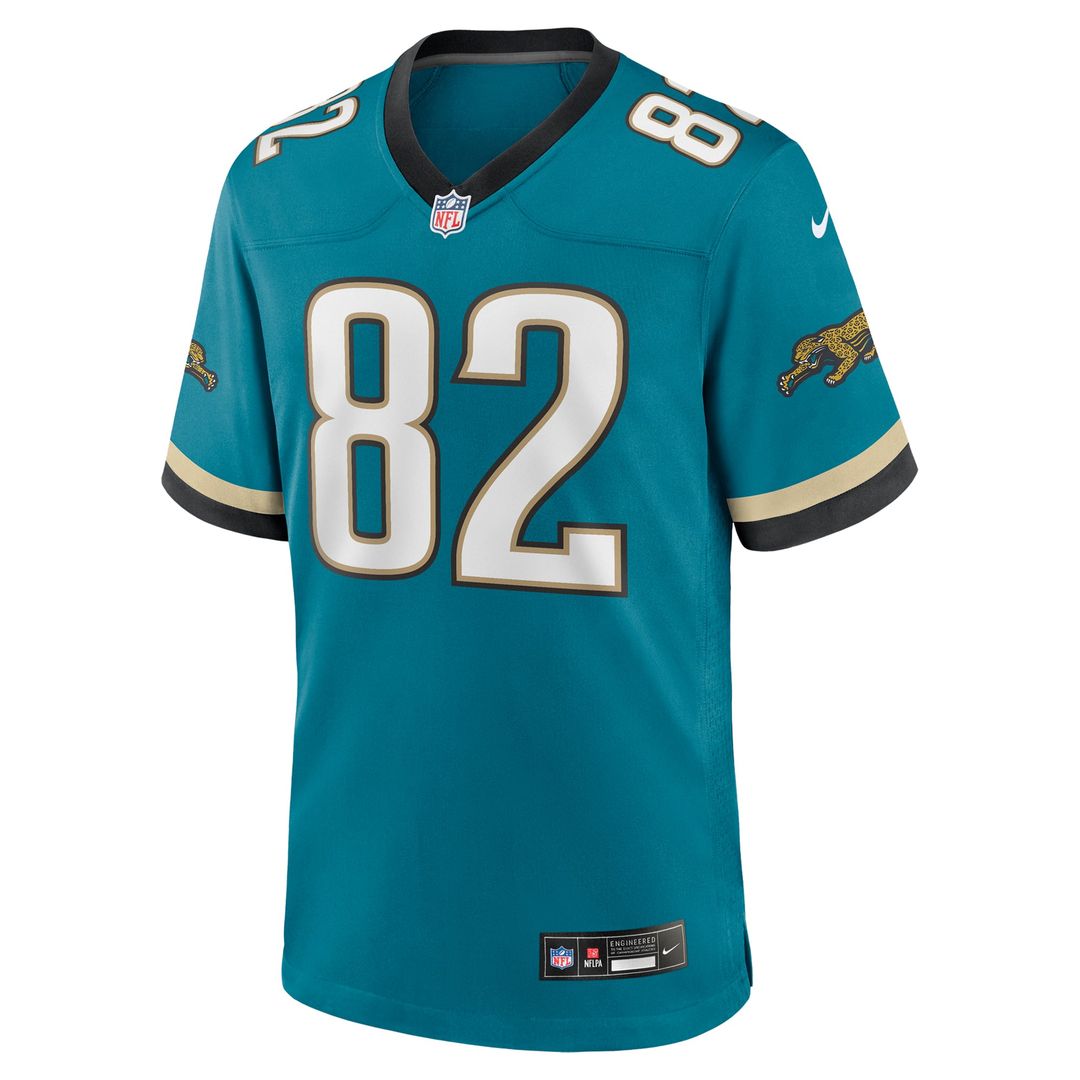 Jimmy Smith Jacksonville Jaguars Nike Teal Retired Player Alternate Game Jersey