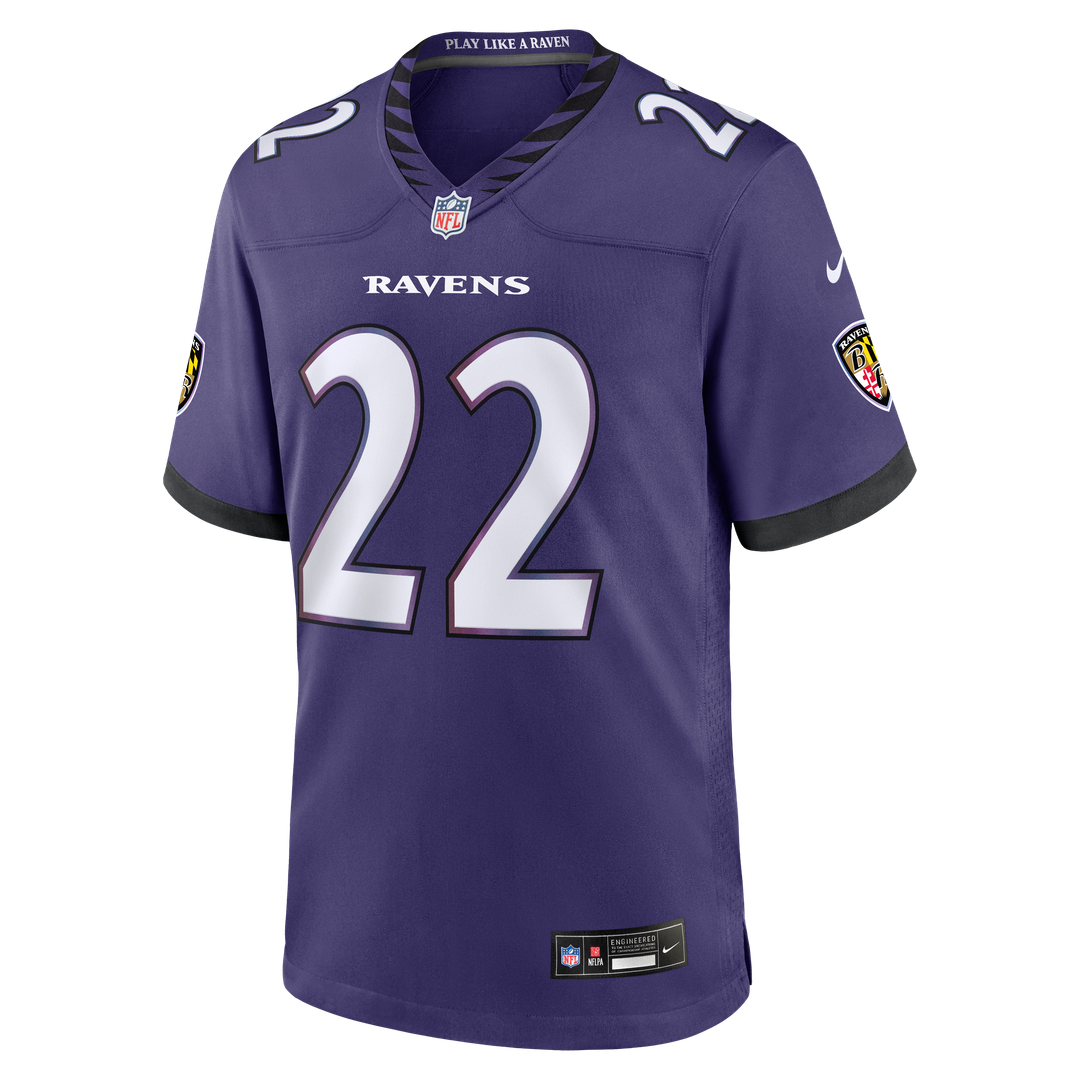 Derrick Henry Baltimore Ravens Nike Purple Team Game Jersey