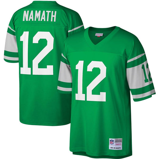 Joe Namath New York Jets Mitchell & Ness Kelly Green Legacy Replica Jersey