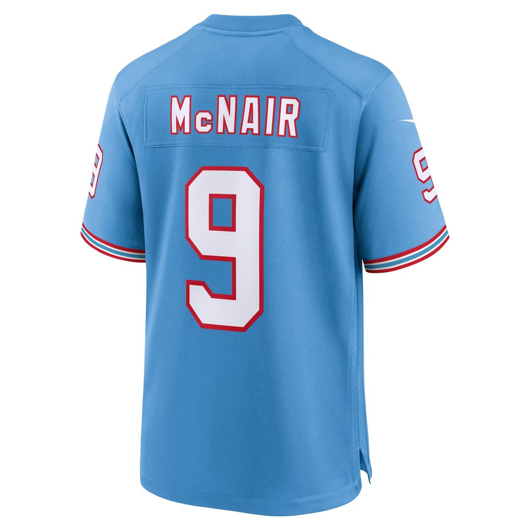 Steve McNair Tennessee Titans Nike Light Blue Retired Player Alternate Game Jersey