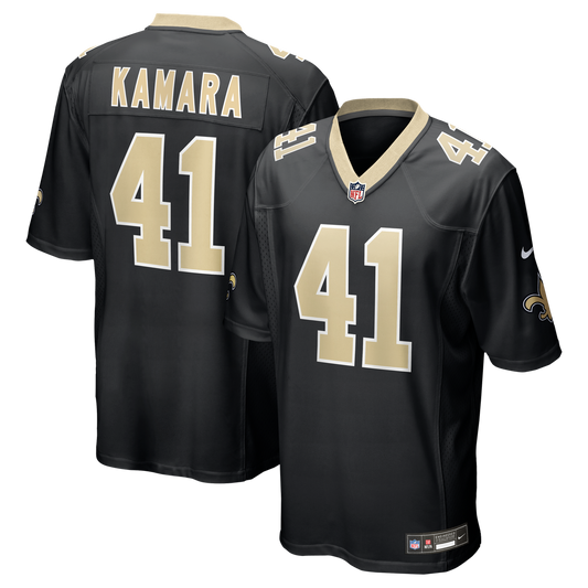 Alvin Kamara New Orleans Saints Nike Black Game Jersey