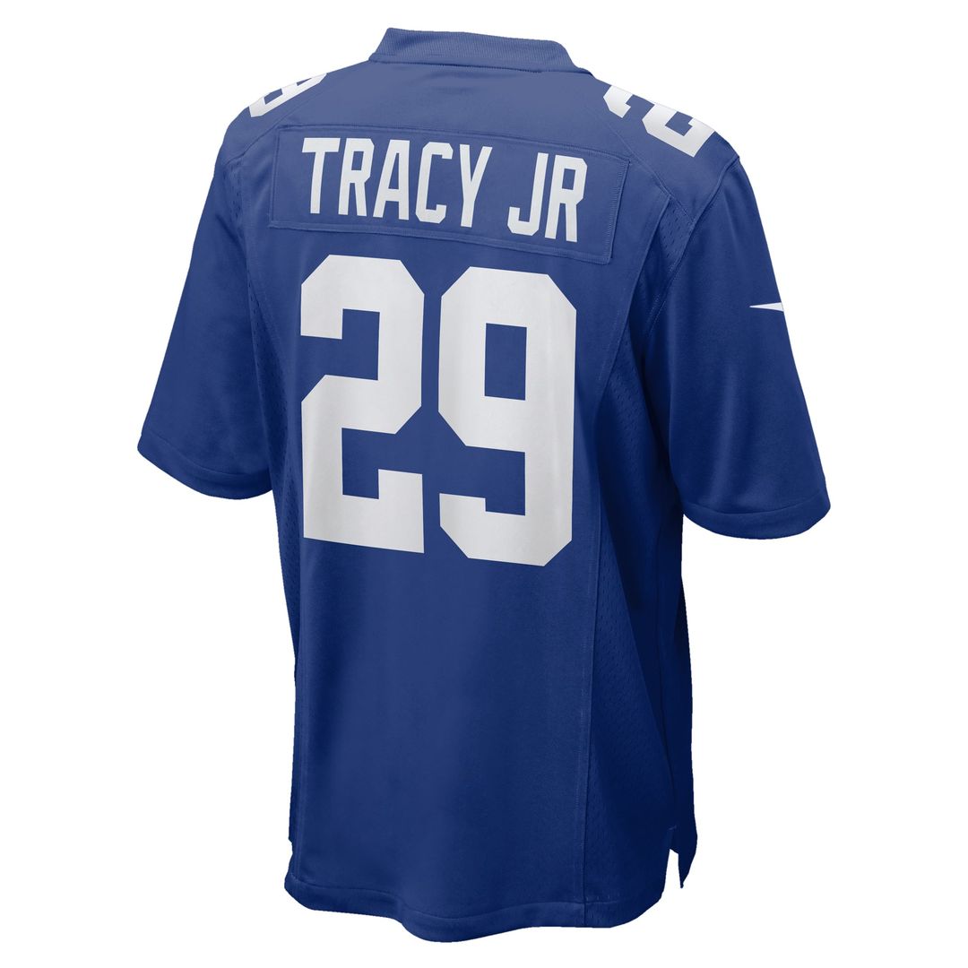 Tyrone Tracy Jr. New York Giants Nike Royal Team Game Jersey