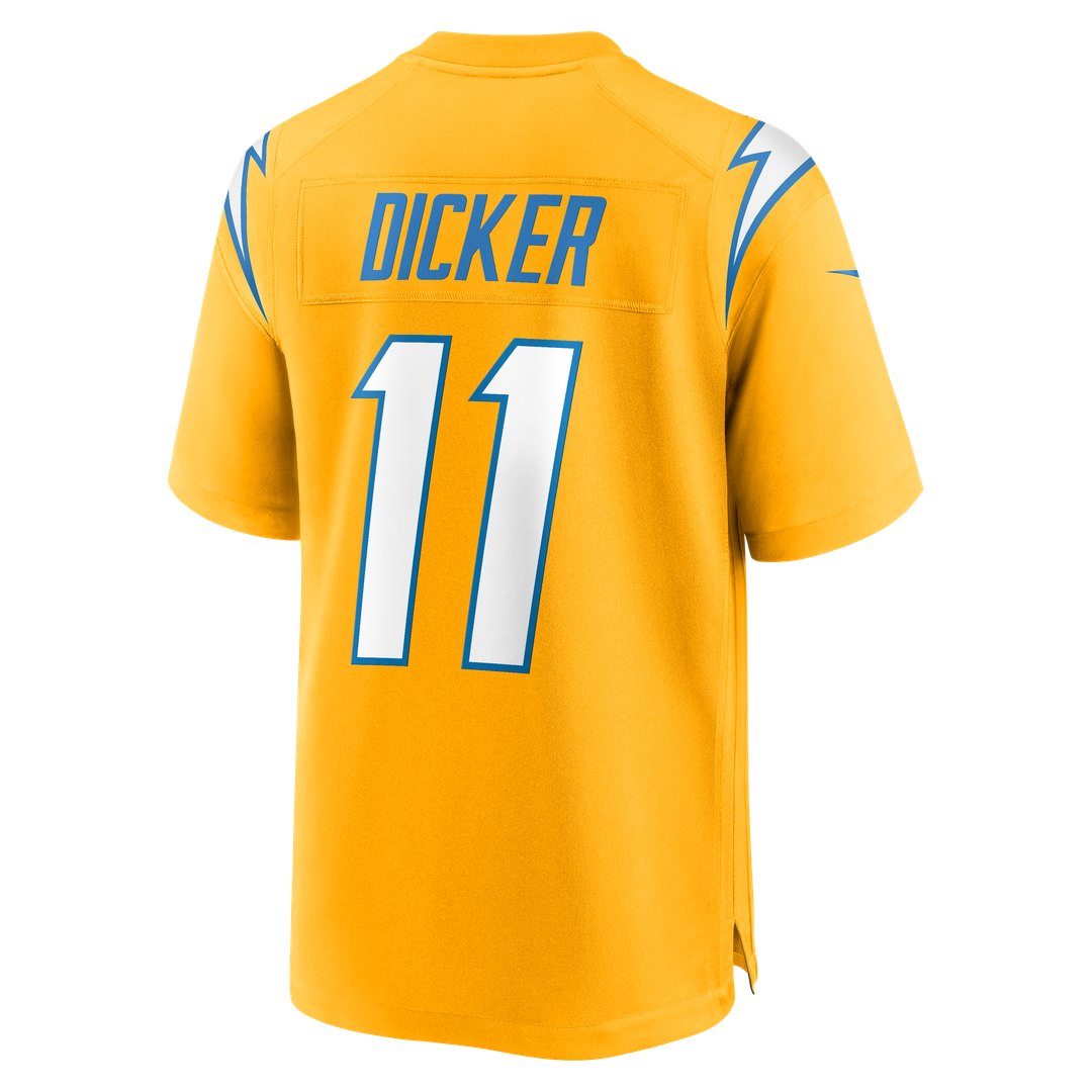Cameron Dicker Los Angeles Chargers Nike Gold Alternate Game Jersey