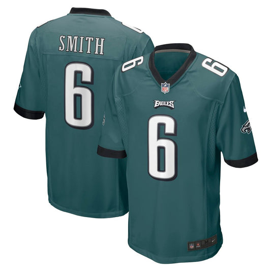 DeVonta Smith Philadelphia Eagles Nike Midnight Green Player Game Jersey