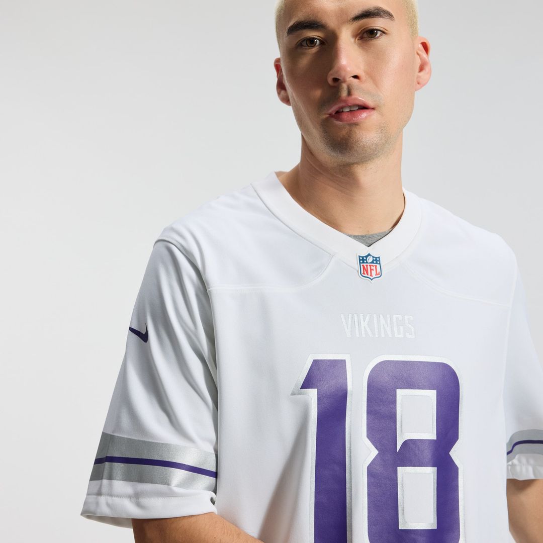 Justin Jefferson Minnesota Vikings Nike Purple Classic Player Game Jersey