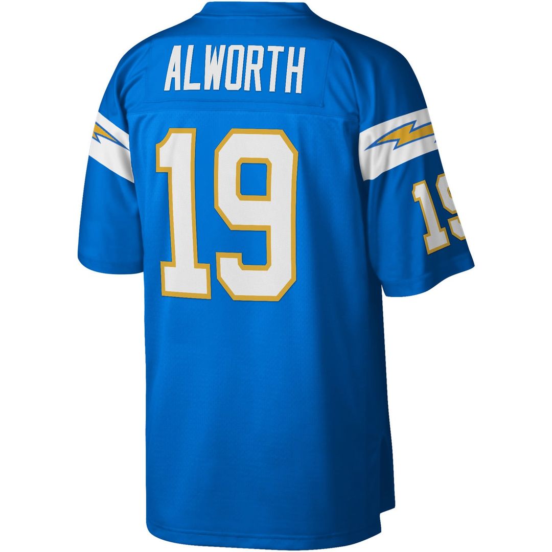 Lance Alworth Los Angeles Chargers Mitchell & Ness Powder Blue Legacy Replica Jersey