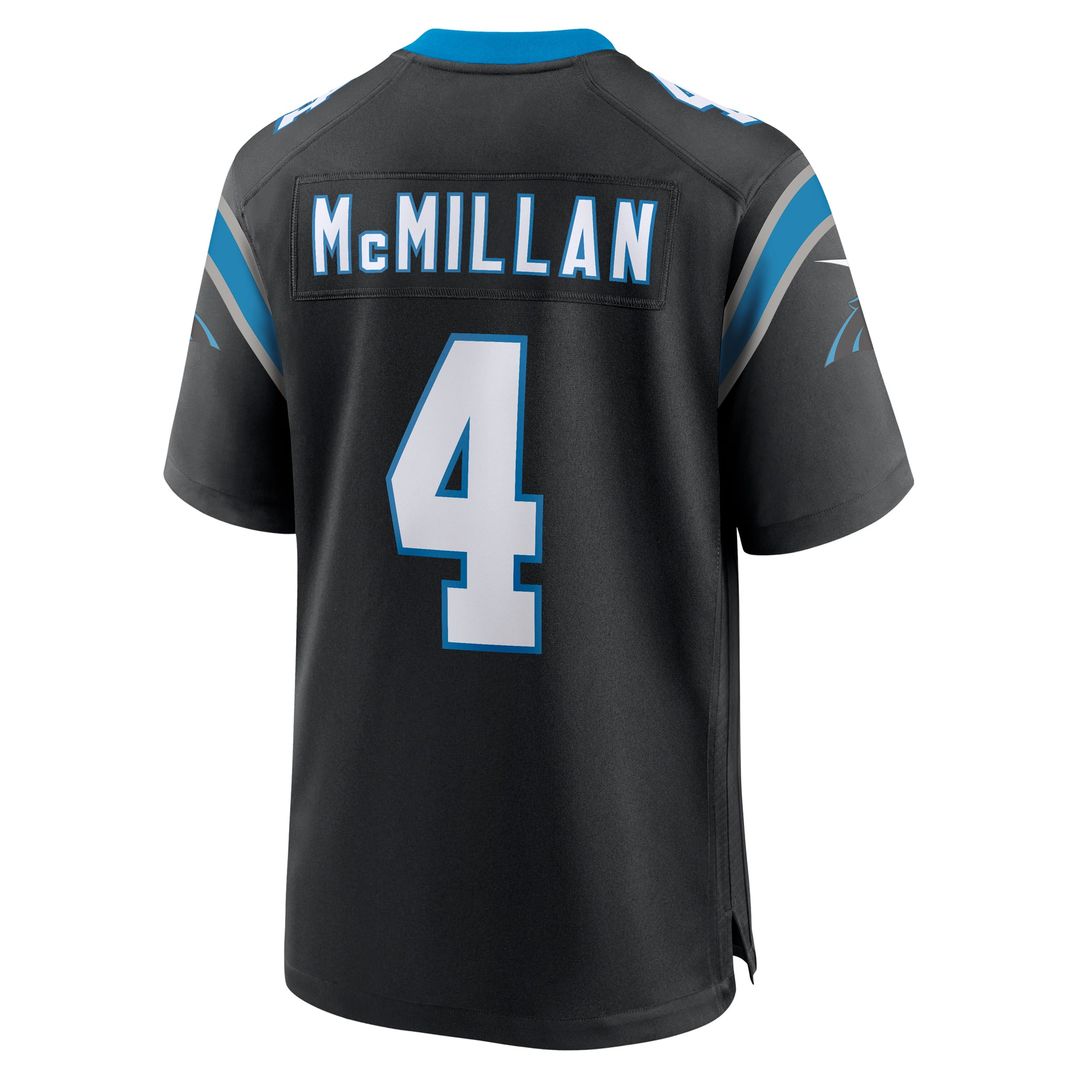 Tetairoa McMillan Carolina Panthers Nike Blue Alternate Game Jersey
