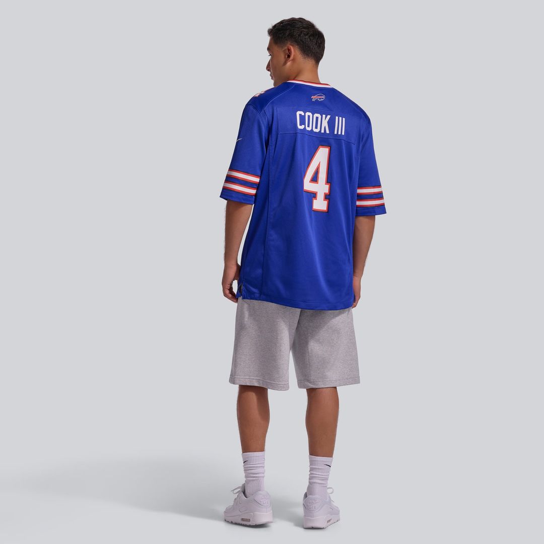 James Cook III Buffalo Bills Nike Gray Nickel City Game Jersey