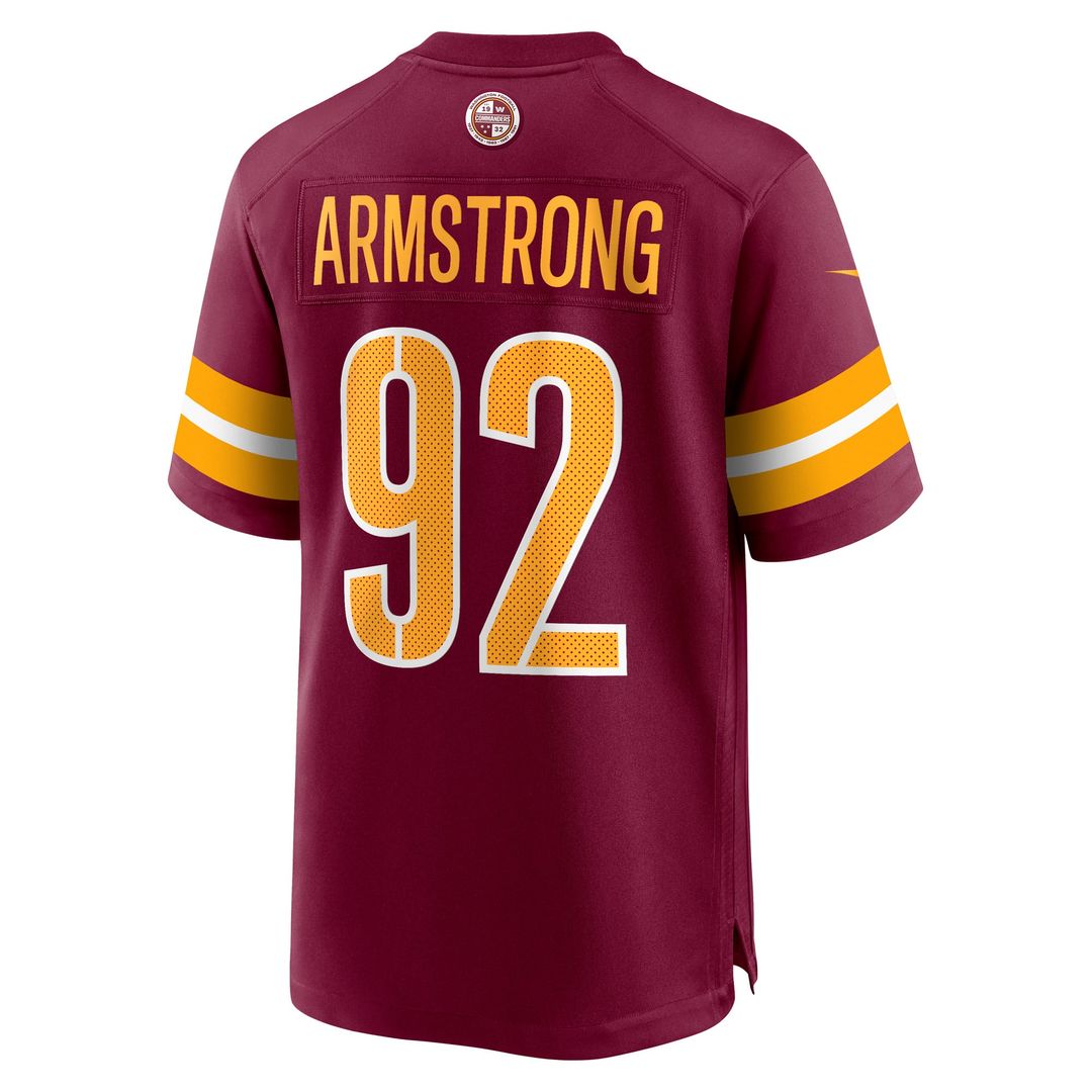 Dorance Armstrong Washington Commanders Nike Burgundy Game Jersey