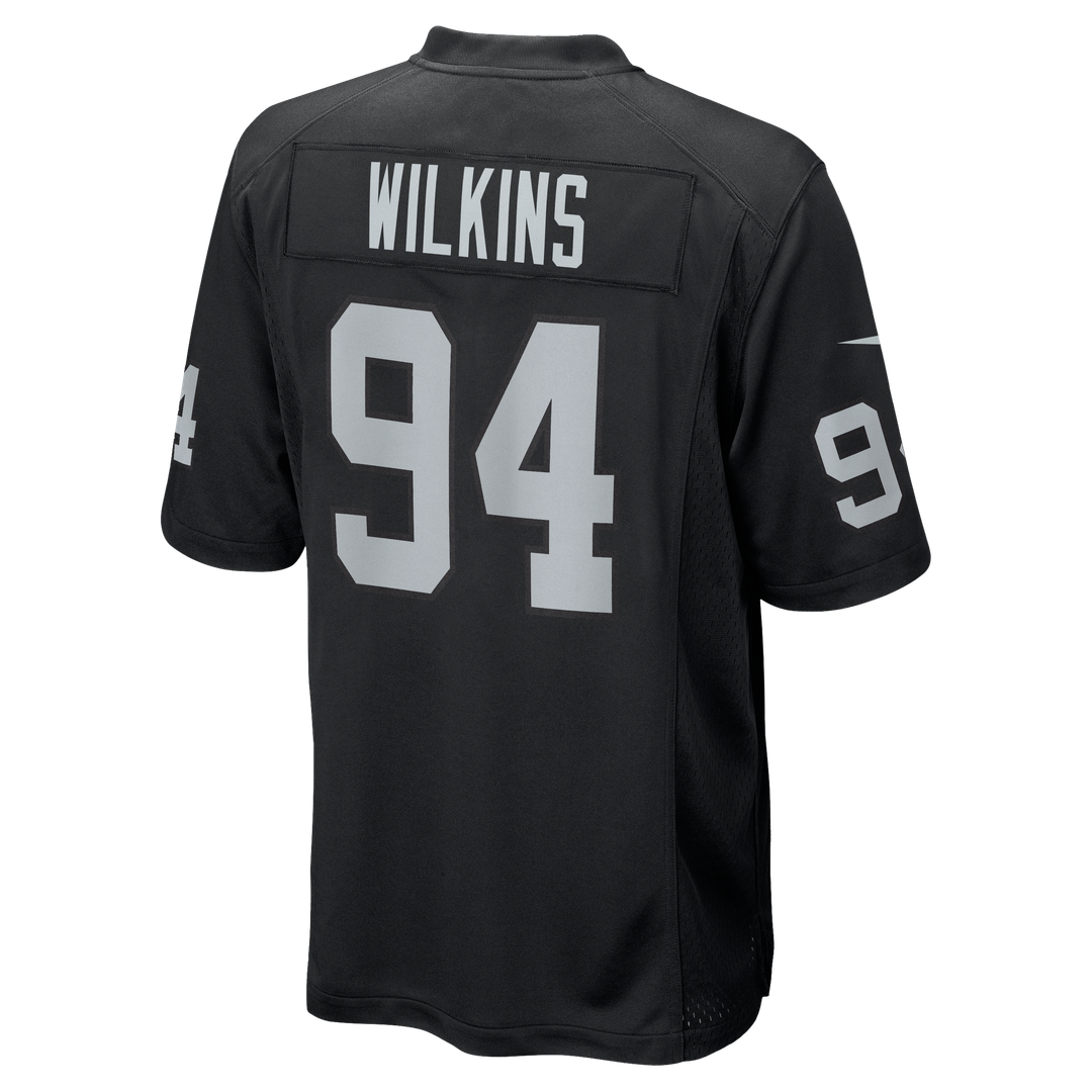 Christian Wilkins Las Vegas Raiders Nike Black Team Game Jersey