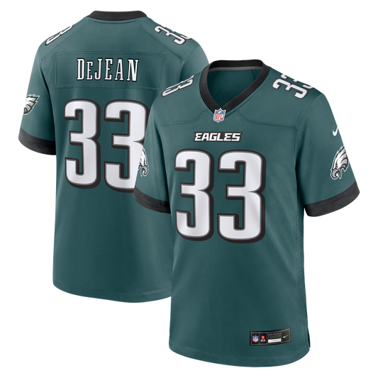 Cooper DeJean Philadelphia Eagles Nike Midnight Green Team Game Jersey