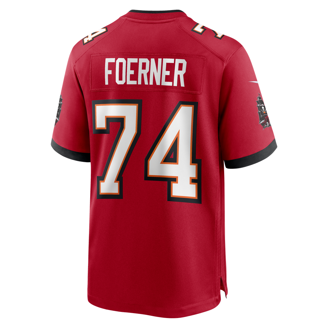 Marshall Foerner Tampa Bay Buccaneers Nike Red Team Game Jersey
