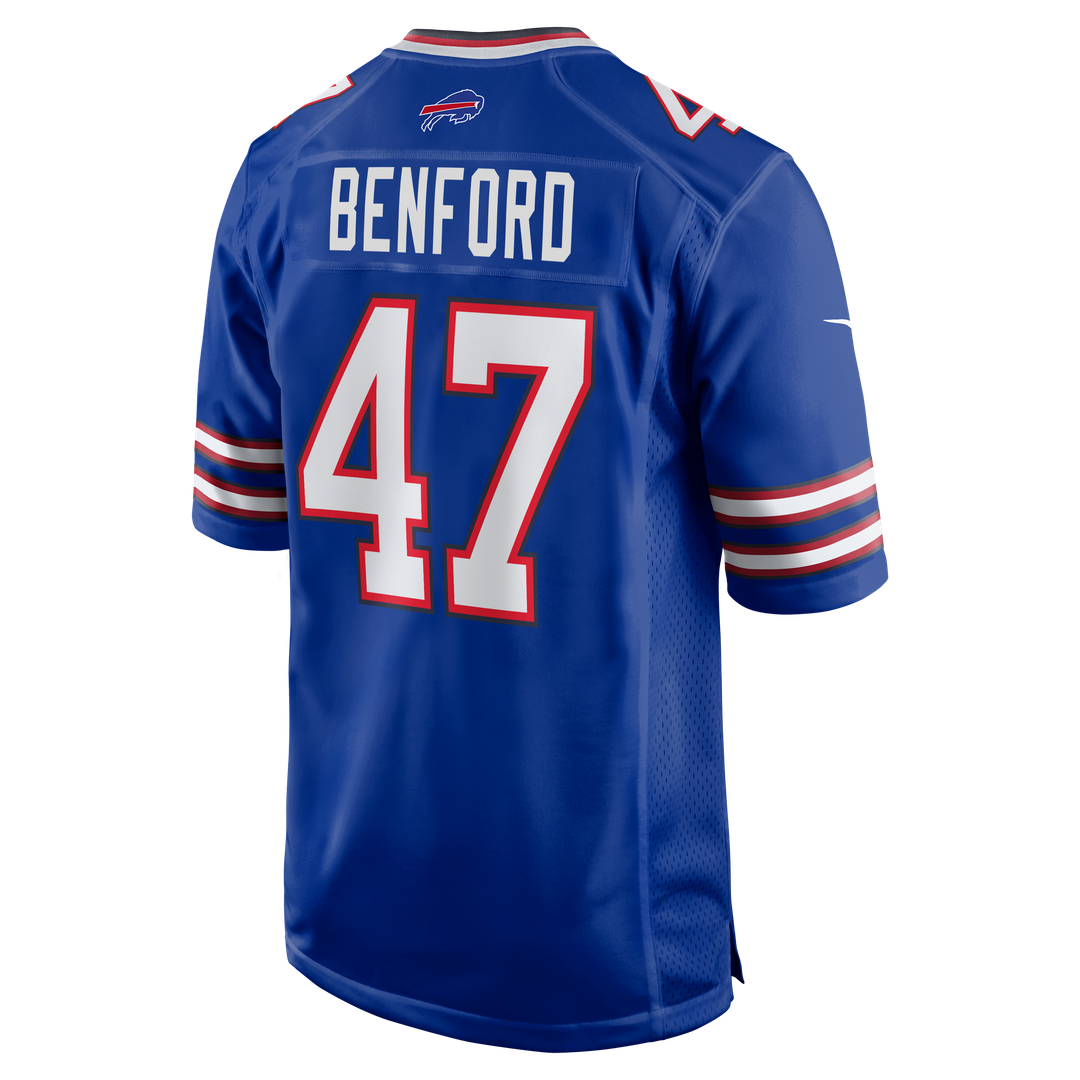 Christian Benford Buffalo Bills Nike Royal Game Jersey