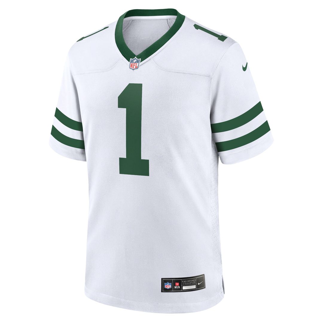 Ahmad Sauce Gardner New York Jets Nike Legacy White Game Jersey