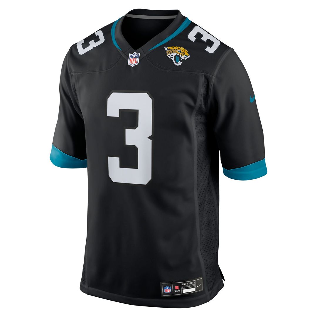 Jakobi Meyers Jacksonville Jaguars Nike Teal Team Game Jersey