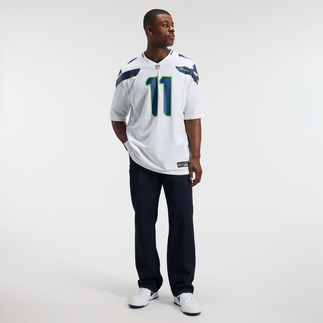 Jaxon Smith-Njigba Seattle Seahawks Nike Royal Throwback Player Game Jersey