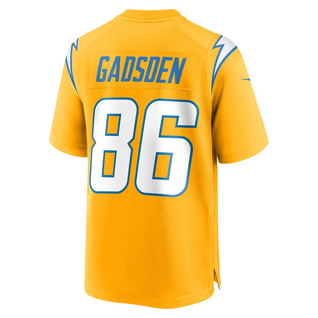 Oronde Gadsden Los Angeles Chargers Nike Powder Blue Team Game Jersey