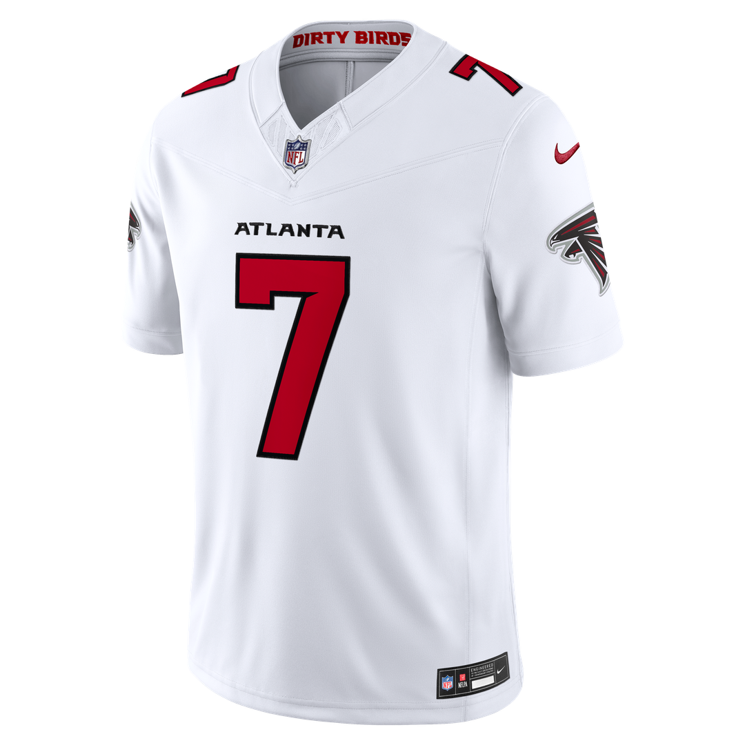 Bijan Robinson Atlanta Falcons Nike Black Alternate Throwback Vapor F.U.S.E. Stitched Limited Jersey