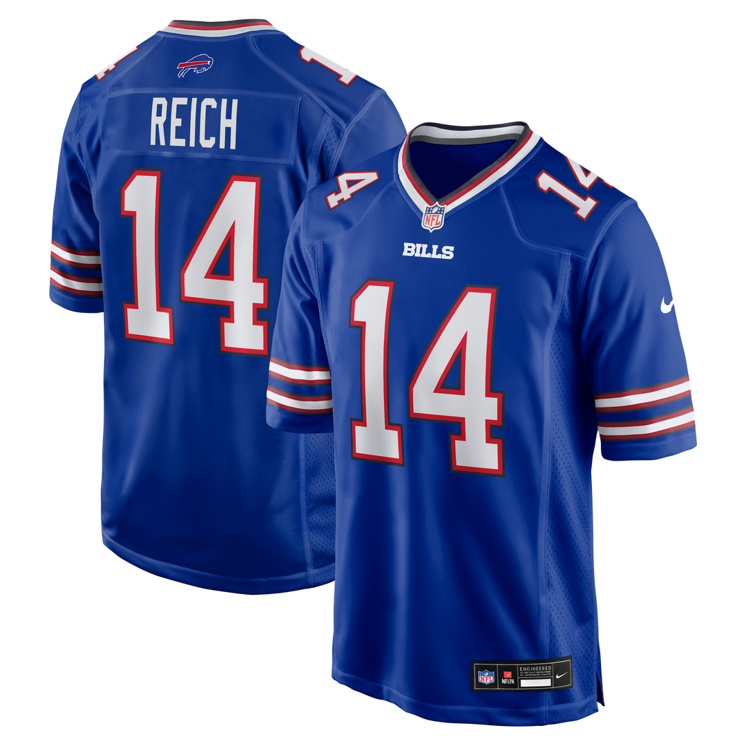 Frank Reich Buffalo Bills Nike Royal Game Retired Player Jersey