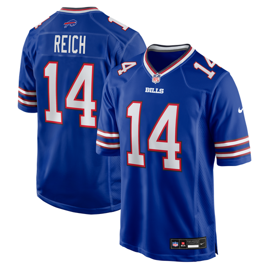 Frank Reich Buffalo Bills Nike Royal Game Retired Player Jersey
