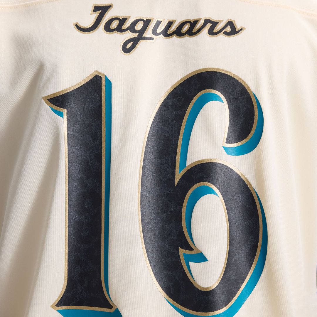 Trevor Lawrence Jacksonville Jaguars Nike Natural 2026 Rivalries Collection Game Jersey