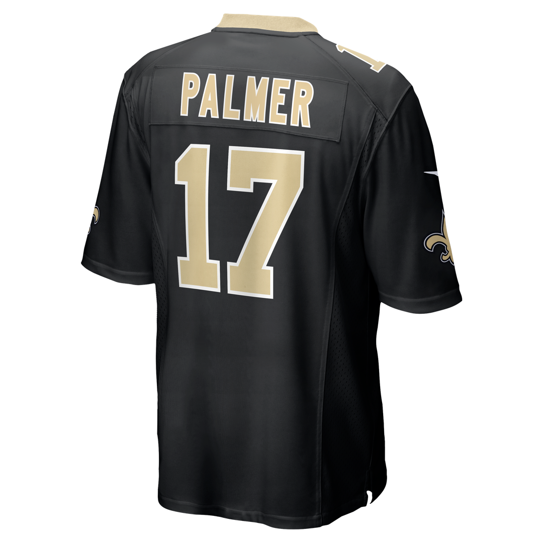 Trey Palmer New Orleans Saints Nike Black Team Game Jersey