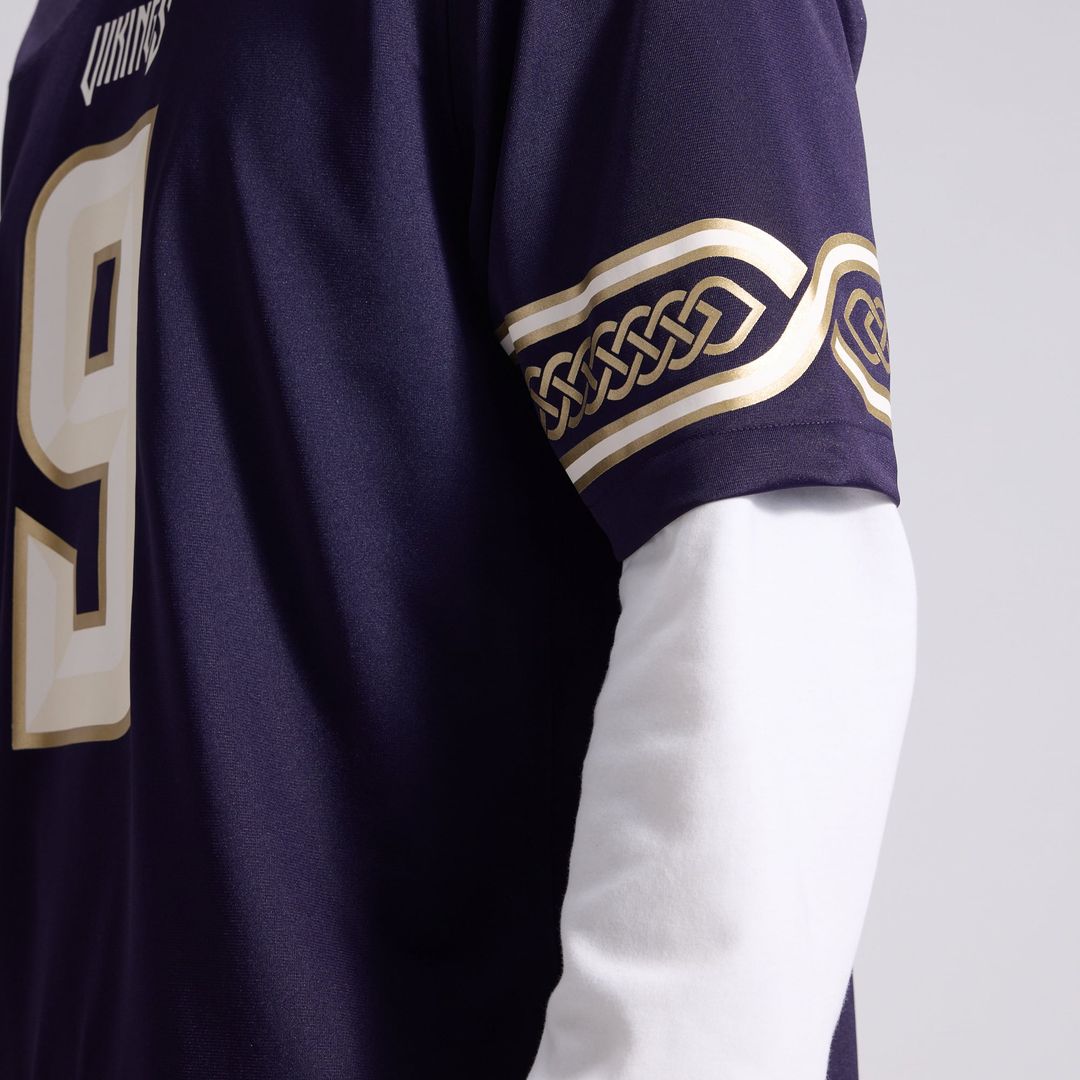 J.J McCarthy Minnesota Vikings Nike Purple 2026 Rivalries Collection Game Jersey