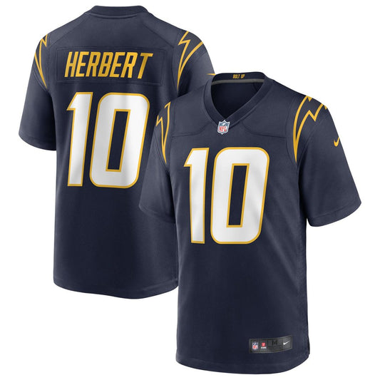 Justin Herbert Los Angeles Chargers Nike Navy Alternate Game Jersey
