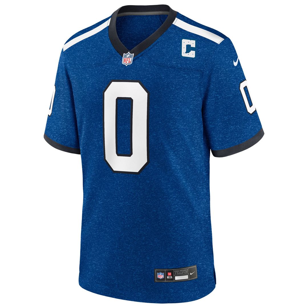 Camryn Bynum Indianapolis Colts Nike Heather Royal Alternate 2 Indiana Nights Game Jersey