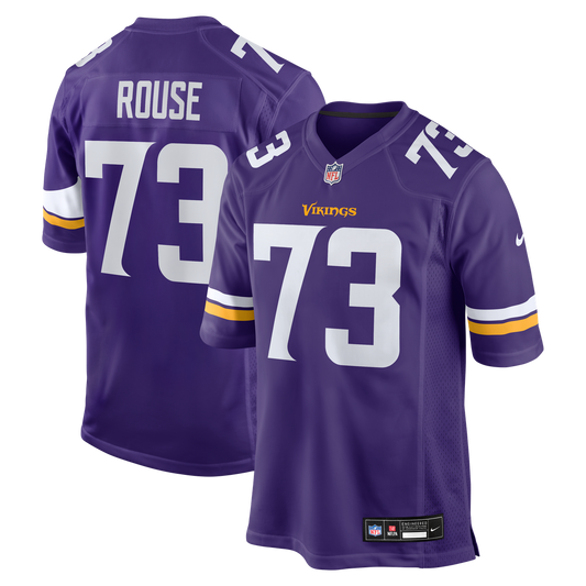 Walter Rouse Minnesota Vikings Nike Purple Team Game Jersey