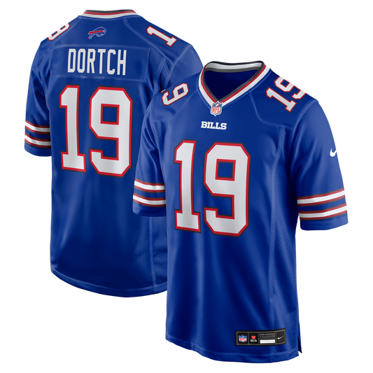 Greg Dortch Buffalo Bills Nike Royal Team Game Jersey