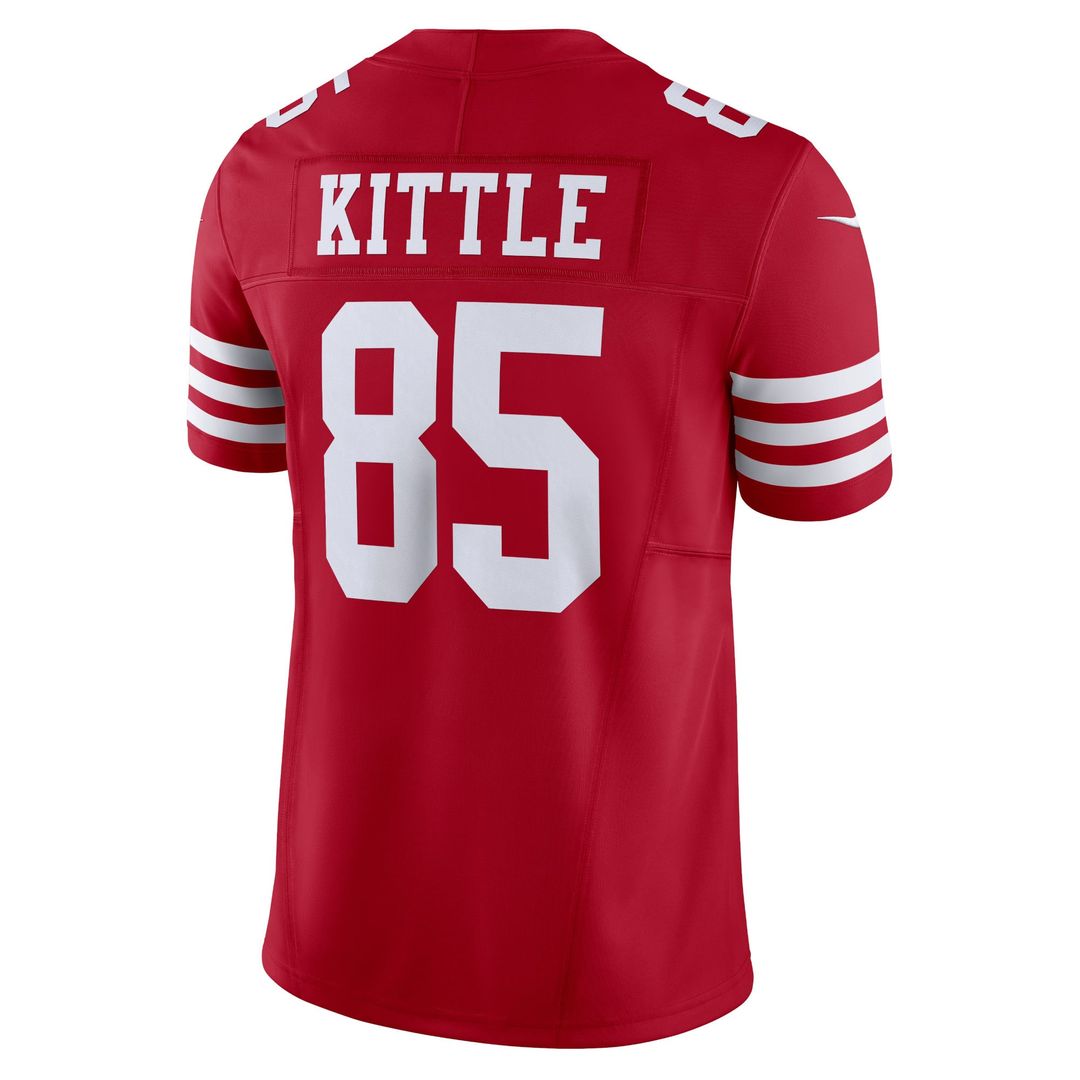 George Kittle San Francisco 49ers Nike Scarlet Vapor F.U.S.E. Limited Jersey