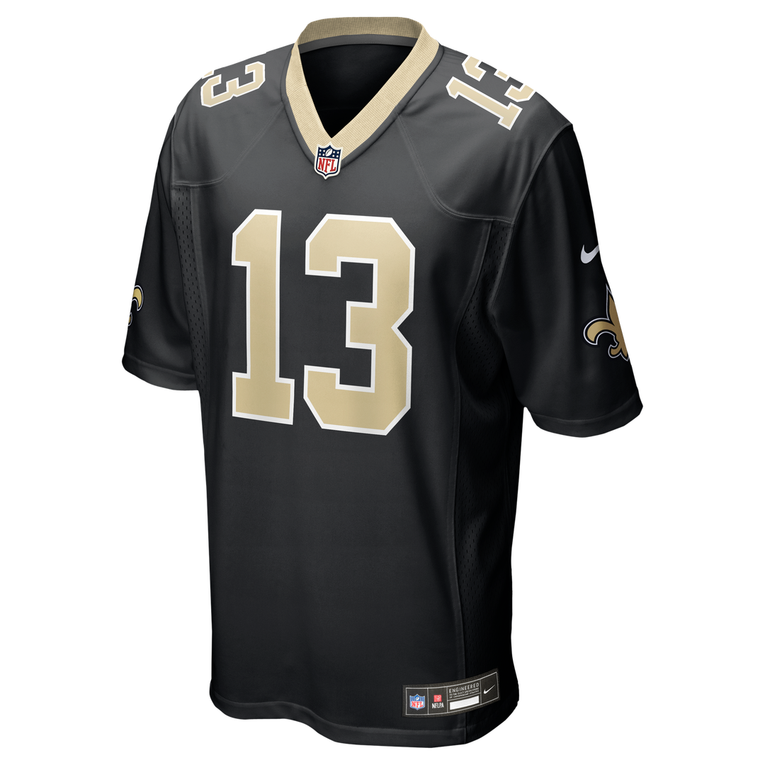 Velus Jones Jr. New Orleans Saints Nike Black Team Game Jersey
