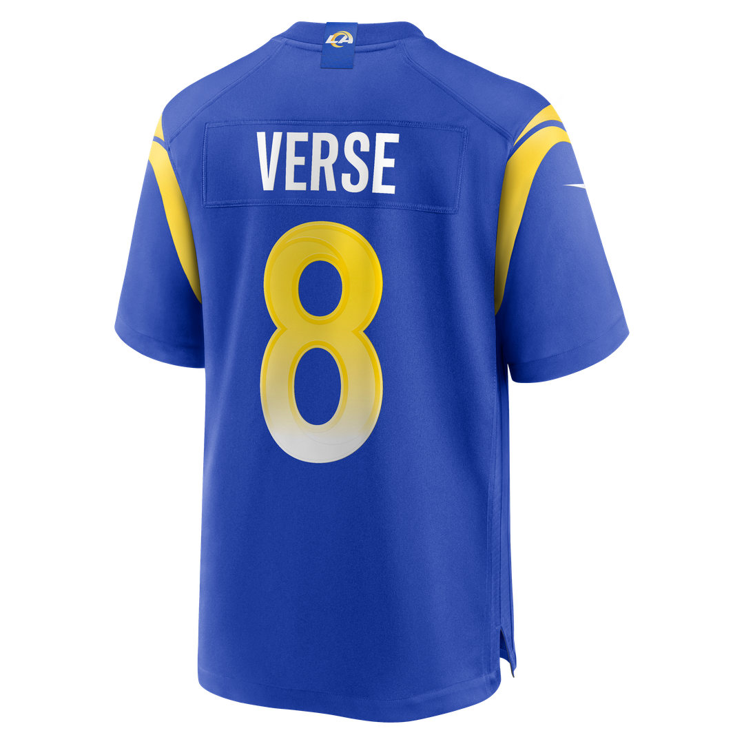 Jared Verse Los Angeles Rams Nike White White Game Player Jersey