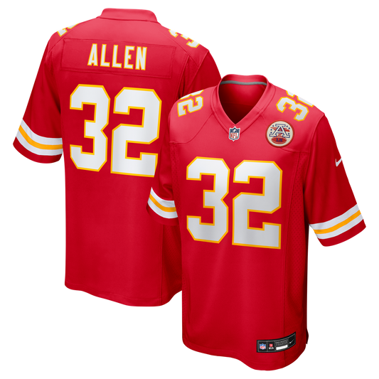Marcus Allen Kansas City Chiefs Nike Red Game Retired Player Jersey