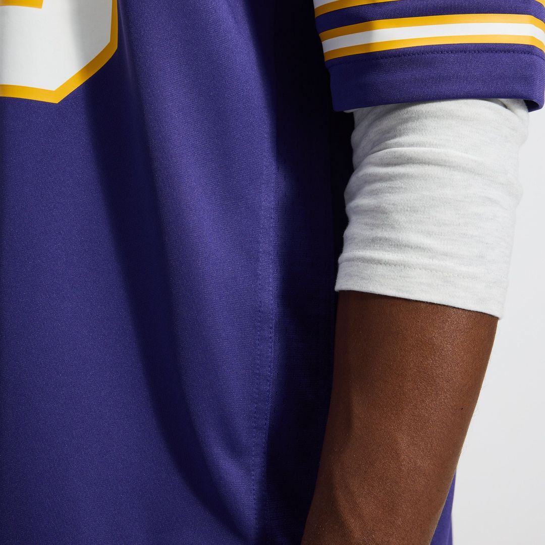 Justin Jefferson Minnesota Vikings Nike White Alternate Game Player Jersey